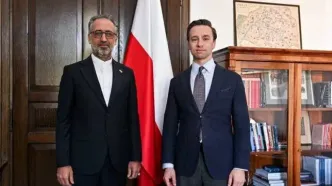 دیدار سفیر ایران با نایب رئیس پارلمان لهستان