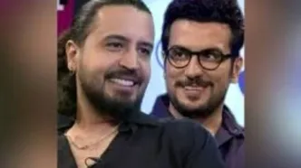 سلفی جدید امیرحسین قیاسی و مهرداد صدیقیان وسط خیابان