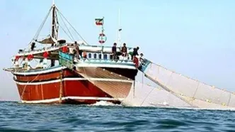 توقیف لنج‌های ترال در خلیج فارس