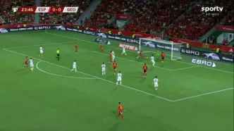 ویدیو: گل اول اسپانیا به گرجستان توسط یرمی پینو