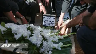 تشییع پیکر «سعید مظفری»