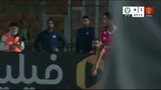 گل مردود پرسپولیس به ذوب آهن + ویدئو