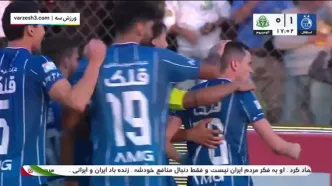 ببینید؛ گل اول استقلال به آلومینیوم توسط آسانی (پنالتی) دقیقه 17