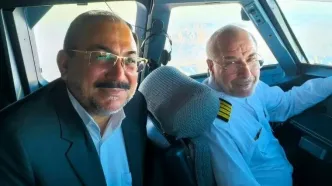 قالیباف باز هم خلبان شد