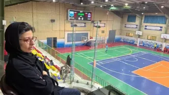 رصد دیدارهای لیگ برتر فوتسال بانوان توسط شهرزاد مظفر و کادر فنی تیم ملی