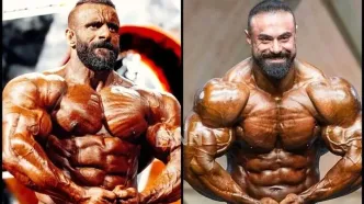 نتیجه مسابقات هادی چوپان و بهروز تابانی در مسترالمپیا 2025