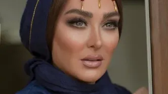 الهام حمیدی با لباس شب جذاب/ عکس
