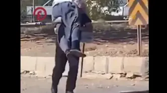 رفتار تحسین‌برانگیر مامور راهور جلب توجه کرد