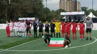 تیم ملی فوتبال نابینایان نائب قهرمان جهان شد