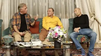 مدیران خانه سینما به عیادت «علی نصیریان» رفتند