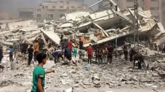 باقی ماندن هزاران بمب عمل نکرده در سراسر نوار غزه