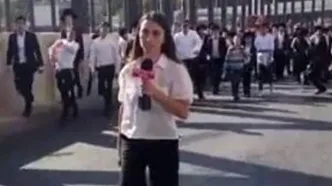 خبرنگار اسرائیلی به دلیل بی‌حجابی مورد حمله قرار گرفت!
