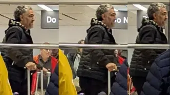 اولین فیلم واضح از پژمان جمشیدی در فرودگاه کانادا