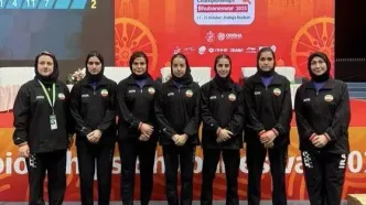 یازدهمی دختران پینگ‌پنگ ایران در آسیا