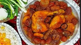 خوشمزه‌ترین مرغ آلویی را با این روش درست کنید!