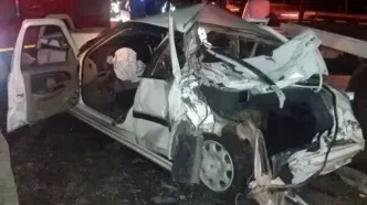 تصادف زنجیره‌ای ۱۰ خودرو در پارک ملی گلستان با ۲۰ مصدوم