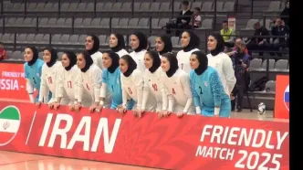 برتری پرگل زنان ایران مقابل روسیه