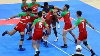 پسران کبدی‌ ایران نایب قهرمان آسیا شدند