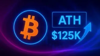 قیمت بیت کوین به 125,000 دلار رسید! بررسی عملکرد BTC تا سقف تاریخی