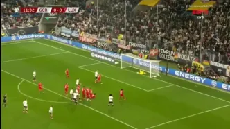 گل اول آلمان به لوکزامبورگ توسط رام