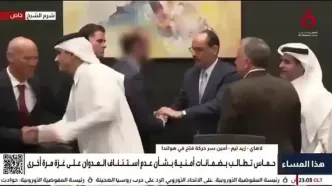 لبخند معنادار مقام‌های ارشد حماس به میانجیگرها/فیلم