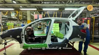 تصاویر و جزئیات نزدیک و جالب از خط تولید 207 ایران‌خودرو