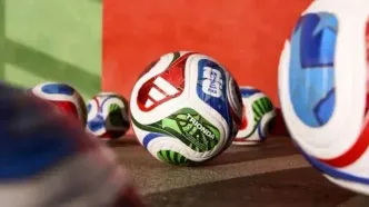 توپ هوشمند و سه‌رنگ جام جهانی ۲۰۲۶ رونمایی شد