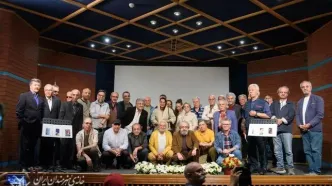 مراسم رونمایی از آثار میهن بهرامی برگزار شد