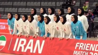 تساوی پرهیجان فوتسال زنان ایران و روسیه در دیدار دوستانه