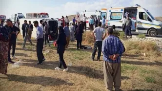 واژگونی مینی‌بوس حامل دانش‌آموزان در نقده