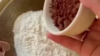 کیک شکلاتی نوتلا عصرانه امروز