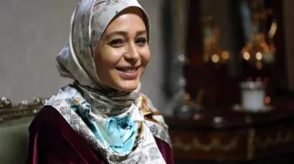 ژست جذاب و دلربای ارغوان سریال دلدادگان در قاب جدید!