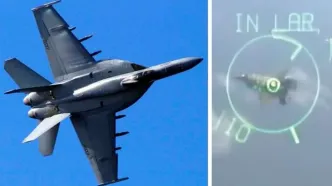 شکست اف ۳۵ در نبرد با یک جنگنده قدیمی