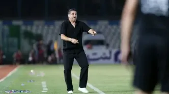 مربی استقلالی و حرکت عجیبش با یک خبرنگار