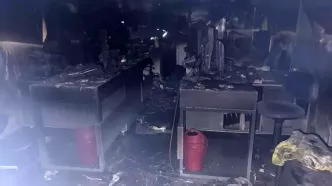 جزئیات حریق در خیابان سعدی؛ نجات ۸۵ نفر از مهمان‌سرا