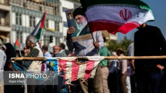 راهپیمایی حمایت از مردم غزه - تهران