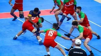 پسران کبدی ایران راهی نیمه نهایی شدند