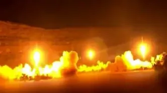 رونمایی از پرتابگرهای جدید و موشک‌های ارتقایافته سپاه در پایگاه‌های زیرزمینی+ فیلم