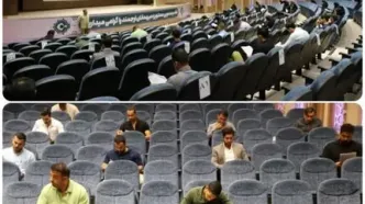 آزمون تئوری مربیگری درجه ۳ بدنسازی در منطقه آزاد اروند برگزار شد