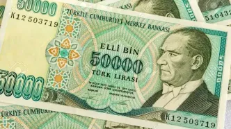 قیمت لیر ترکیه امروز دوشنبه 5 آبان ۱۴۰۴