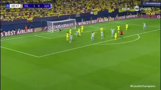 ویدیو: گل اول یوونتوس به ویارئال توسط گاتی