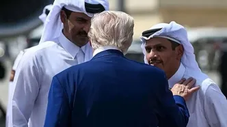 رفتار عجیب ترامپ با مقامات قطری
