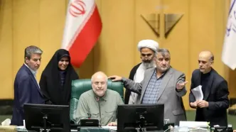تصاویر جلسه علنی مجلس شورای اسلامی در ۴ آبان ۱۴۰۴