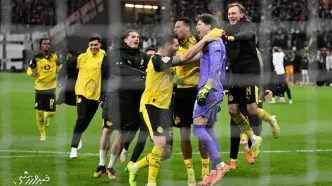 ویدیو| خلاصه بازی فرانکفورت ۱(۲) - دورتموند ۱(۴)/ صعود سخت از یک شانزدهم جام حذفی