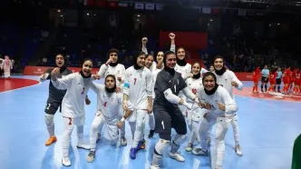 قهرمانی بدون شکست دختران هندبال ایران در بازی‌های آسیایی بحرین