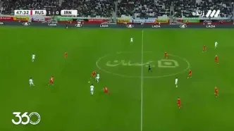 ببینید؛ خلاصه بازی روسیه 2 - ایران 1