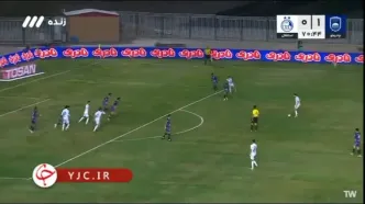 گل اول استقلال به چادرملو +فیلم