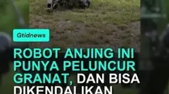 ببینید؛ سگ رباتیک آمریکایی که می تواند نارنجک شلیک کند!