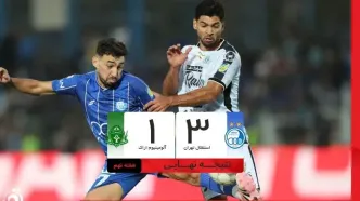 خلاصه بازی استقلال 3 - آلومینیوم 1 + ویدئو