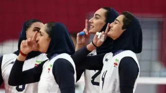 دختران والیبال ایران فینالیست شدند